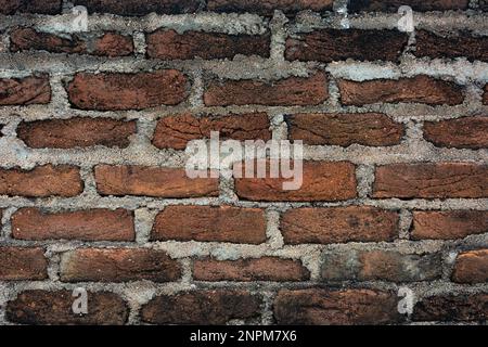 Exterior brick wall texture background Stock Photo