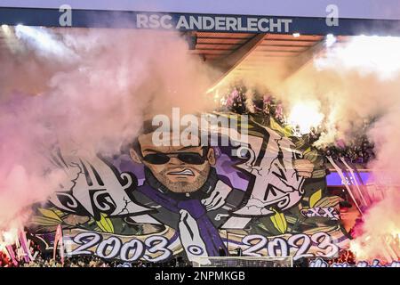 football poster RSC Anderlecht v Standard Liege finale coupe de