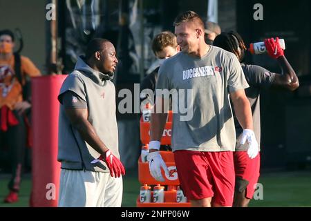 Tom Brady, LeSean McCoy, Rob Gronkowski, 2020 Bucs Training Camp