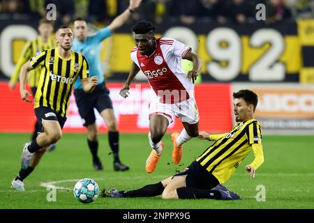 Vitesse vs Ajax Eredivisie football at stadium the GelreDome in Arnhem, Stock Photo