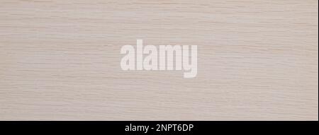 White Oak wood panel texture panorama pattern Stock Photo