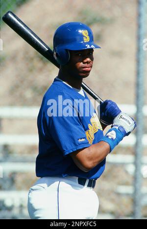 Ken Griffey Jr, Seattle Mariners Stock Photo - Alamy