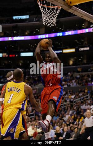 42 ELTON BRAND Los Angeles Clippers NBA Forward White Throwback