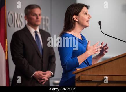 Dr. Mandy Cohen, secretary of the state Department of Health and