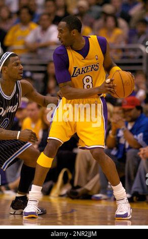 Los Angeles Lakers guard Kobe Bryant (8) during 113-110 overtime