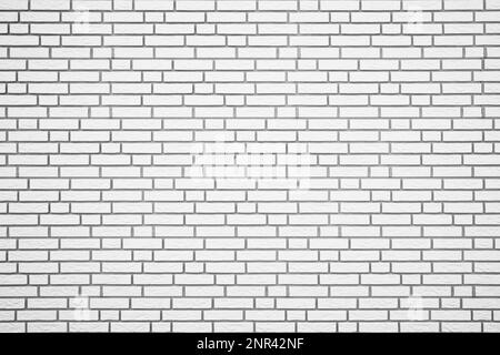 white brick wall with gray grouting, vertical background texture ...