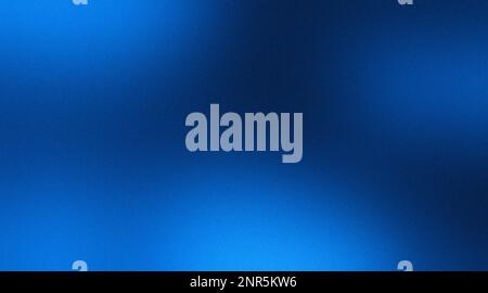 Blue grainy gradient background, noise texture effect, dark abstract ...