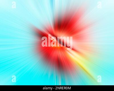 Colourful, swirling patterns Stock Photo