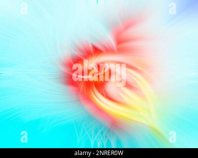 Colourful, swirling patterns Stock Photo