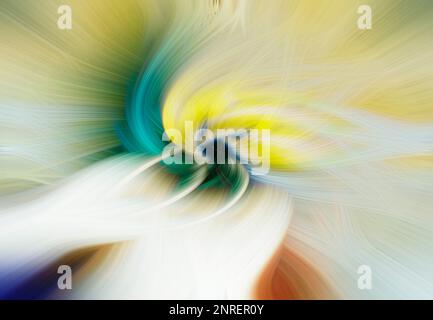 Colourful, swirling patterns Stock Photo