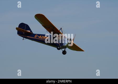 Aeronca C3 Collegian, Old Warden, Biggleswade, Bedfordshire, England, United Kingdom, Stock Photo