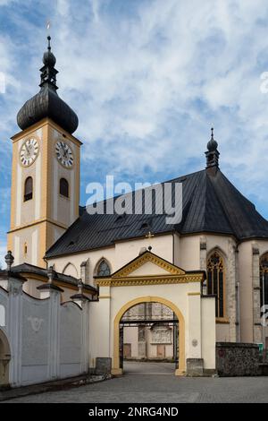 Catholic Parish church of Maria Magdalena und Lambert, Waidhofen an der Ybbs, Austria Stock Photo