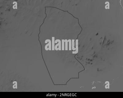 North Kurdufan, state of Sudan. Elevation map colored in wiki style with  lakes and rivers. Locations and names of major cities of the region. Corner  a Stock Photo - Alamy