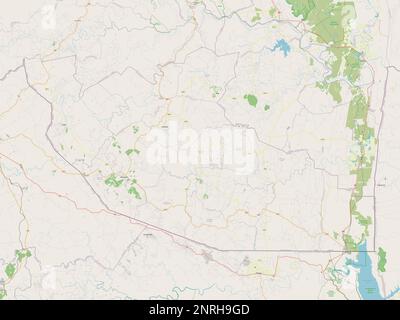 Shiselweni, district of Eswatini. Open Street Map. Locations and names ...