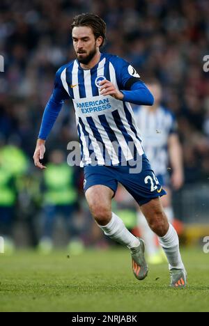 November 30, 2019, Liverpool, United Kingdom: Davy Propper of Brighton during the Premier League match at Anfield, Liverpool. Picture date: 30th November 2019. Picture credit should read: Simon Bellis/Sportimage(Credit Image: © Simon Bellis/CSM via ZUMA Wire) (Cal Sport Media via AP Images)