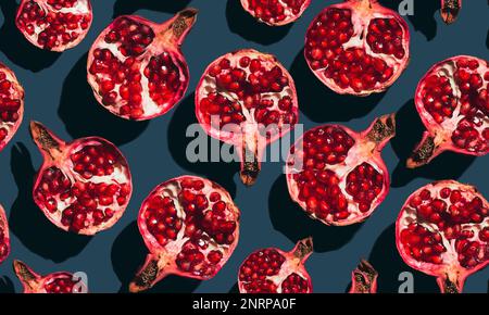 Pomegranate Tree Fabric, Wallpaper and Home Decor | Spoonflower