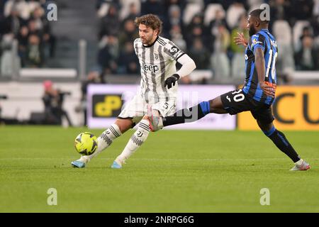 Maillot Atalanta Bérgame – Jérémie Boga #10, Porté Match Contre Juventus 2023, Dédicacé