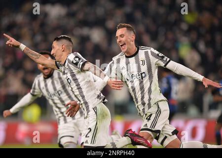 Juventus U23 celebrates after scoring his side's first goal of the match  Stock Photo - Alamy