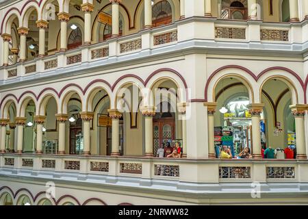 National Palace Mall, Centro Comercial Palacio Nacional, shopping, interior, Medellin, Colombia Stock Photo