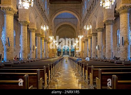 Catedral Basílica Metropolitana de Medellín, Cathedral, Medellín, Colombia Stock Photo