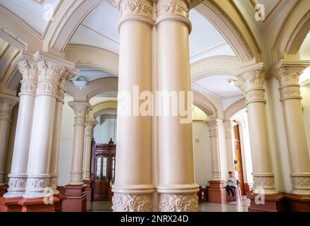 Interior of Palacio de la cultura, Rafael Uribe Uribe, Palace of Culture, Medellín, Colombia Stock Photo