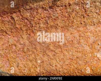 rust on an iron surface. The concept of rust Stock Photo