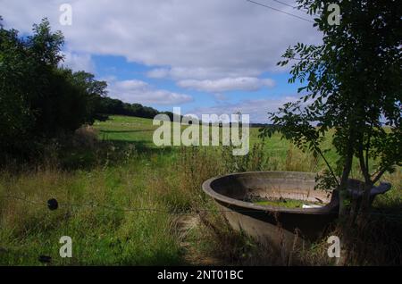 The Oxford Green Belt Way Long-distance trail. Oxfordshire. England. UK Stock Photo