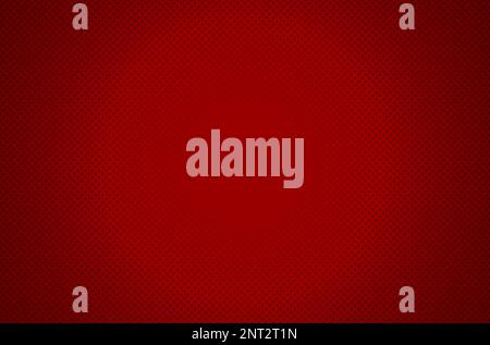 Full frame seamless modern geometric design on red paper. Stock Photo