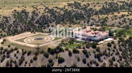 Jeffrey Epstein's Ranch in New Mexico Stock Photo - Alamy