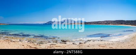 Greece, Cyclades, Lesser Cyclades, Koufonissia Islands, natural swimming pool Stock Photo