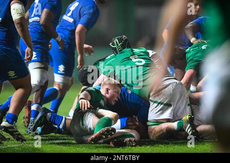 Scrum during the match Italy U20 vs Ireland U20 at Stadio Monigo ( TV ...