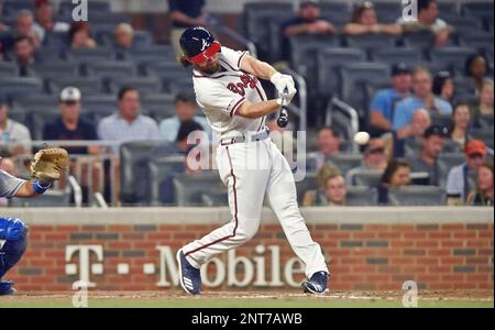 Charlie Culberson cheered at SunTrust Park receiving Braves