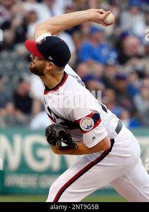 CHICAGO, IL - JULY 06: Chicago White Sox shortstop Tim Anderson (7) throws  after fielding the ball during game 1 of a doubleheader against the Toronto  Blue Jays on July 6, 2023