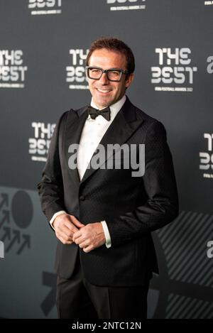 Alessandro Del Piero during The Best FIFA Football Awards 2022 on February 27, 2023 at the Salle Pleyel in Paris, France - Photo Melanie Laurent / A2M Sport Consulting / DPPI Stock Photo
