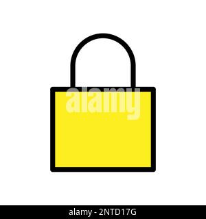 Code lock line icon isolated on white background. Black flat thin icon on modern outline style. Linear symbol and editable stroke. Simple and pixel pe Stock Vector