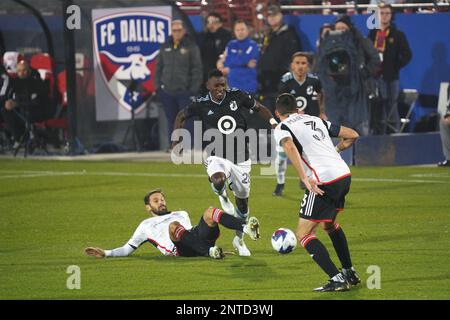 HARRISON, NJ - APRIL 16: FC Dallas midfielder Facundo Quignon (5