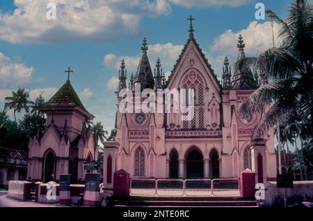 St. Thomas Kottakkavu Forane Church, North Paravur, Kerala, South India, India, Asia Stock Photo