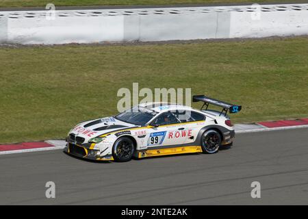 BMW M6 GT3, FIA-GT3, 24h, 24 hours race 2017, motorsport, endurance race, Eifel, Rhineland-Palatinate, Germany, Europe, Nuerburg Stock Photo