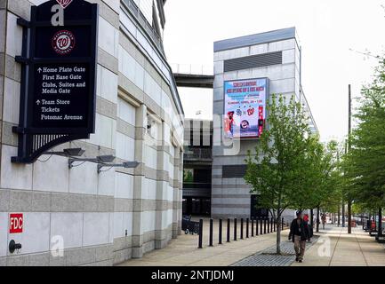 Exterior of Nationals Park As Seen from the Home Plate Entrance