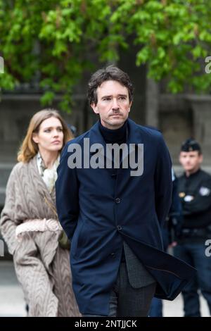 Natalia Vodianova, Antoine Arnault and her son Lucas Alexander Celebrities  attending the Mens 2012 French Open Final at Roland Garros Paris, France -  10.06.12 Stock Photo - Alamy