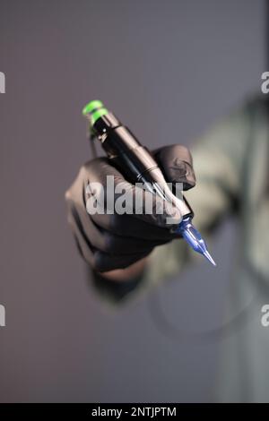 Microblading Permanent Makeup Pen Machine Eyebrow Lips Tattoo Set FREE  Adapter! | eBay