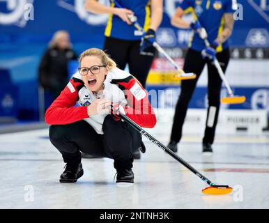 Switzerland's Skipper Alina Paetz In Action During The Final Match ...