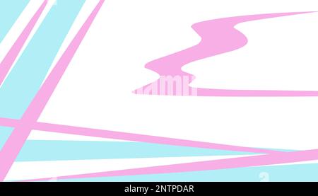 Abstract landscape background in purple, blue colors. Perfect for website wallpapers, posters, banners, advertisements Stock Vector