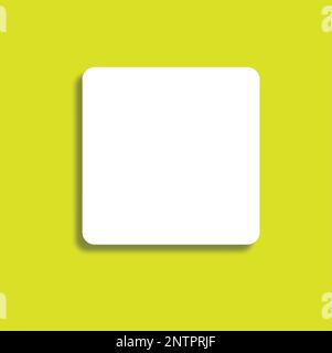 Social Media Minimal Post Frame Template Stock Vector