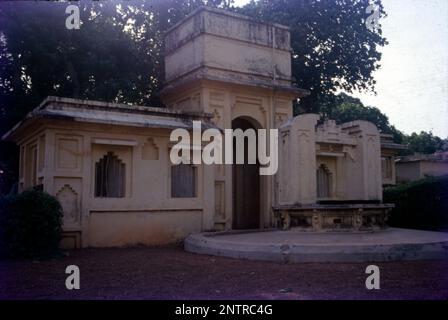 Shantiniketan is a neighbourhood of Bolpur town in the Bolpur subdivision of Birbhum district in West Bengal, India, approximately 152 km north of Kolkata.The complex includes five of Tagore's houses – Punascha, Shamali, Konarka, Udichi and Udayana. Udayana is where Tagore lived. Stock Photo