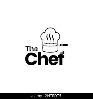 Chef Hat Symbol Simple Geometric Design Logo Vector Stock Vector -  Illustration of bakery, inspiration: 168848140