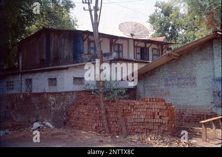 Village Houses, Gujrat, India Stock Photo