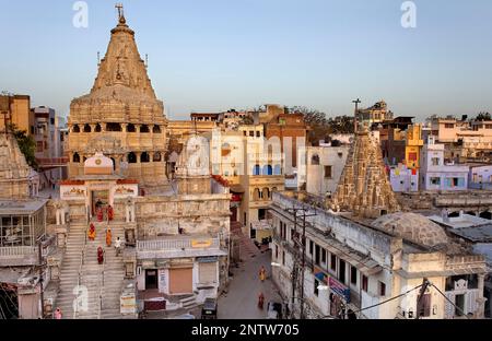 Jagdish Temple,Udaipur, Rajasthan, india Stock Photo