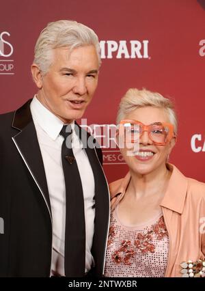 LOS ANGELES, CA - FEBRUARY 27: Baz Luhrmann, Catherine Martin at the 25th Costume Designers Guild Awards at The Fairmont Century Plaza in Los Angeles, California on February 27, 2023. Credit: Faye Sadou/MediaPunch Stock Photo