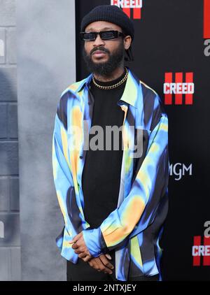 Los Angeles, USA. 27th Feb, 2023. Lute arrives at the CREED III Los Angeles Premiere held at the TCL Chinese Theatre in Hollywood, CA on Monday, February 27, 2023. (Photo By Sthanlee B. Mirador/Sipa USA) Credit: Sipa USA/Alamy Live News Stock Photo